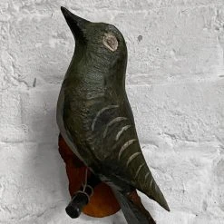 Vintage Vintage & Antiques Antique Black Forest Carved Bird (B22)