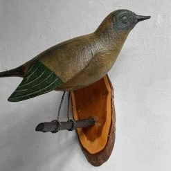 Vintage Vintage & Antiques Antique Black Forest Carved Bird (BL03)