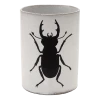 John Derian X ADV Beetle Silhouette Vase Dining & Tabletop