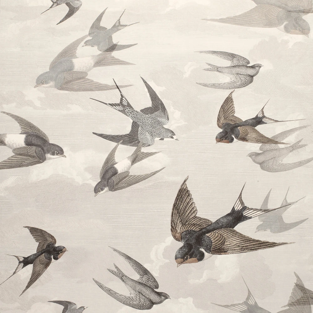 Designers Guild Chimney Swallows Dusk Wallpaper 3 Designers Guild Chimney Swallows Dusk Wallpaper