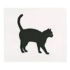 Hugo Guinness Art & Objects Black Cat With Arched Back