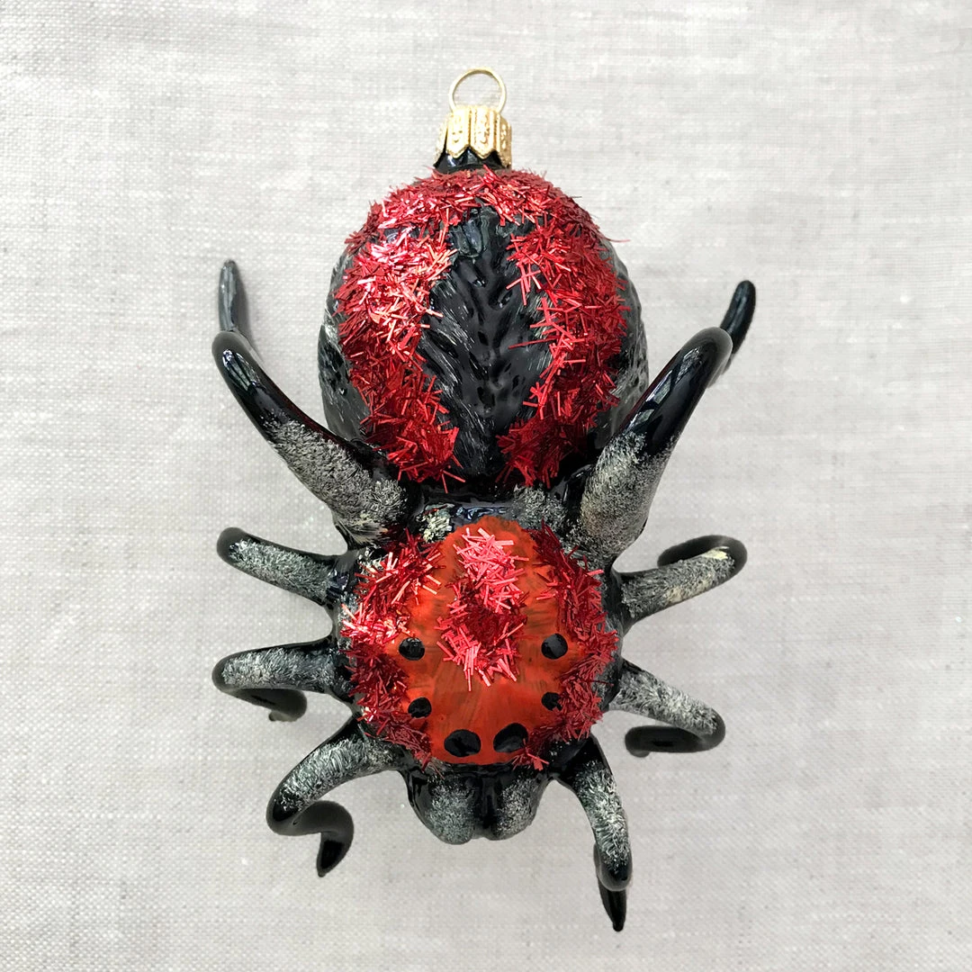 Wiktoria Holiday Black & Red Spider Ornament 3 Wiktoria Holiday Black & Red Spider Ornament