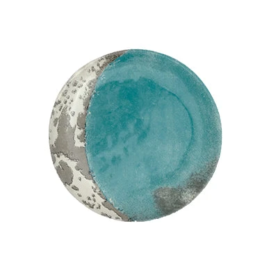 John Derian X ADV Blue Crescent Moon Saucer 3 John Derian X ADV Blue Crescent Moon Saucer