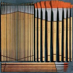 John Derian Company Brosses En Maitre 81 Silk Scarf Picture Book Images