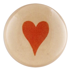 John Derian Decoupage Pink Heart