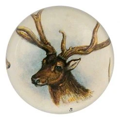 John Derian 11 Tipped Deer