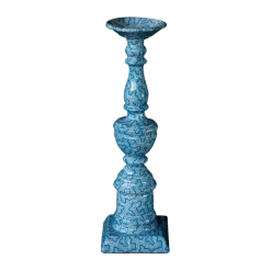 John Derian X ADV Dining & Tabletop Blue Coral Candlestick
