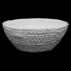 Astier De Villatte Dining & Tabletop Aurélie Bowl, Embroidered Outside