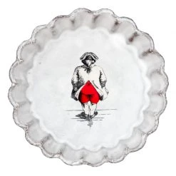 John Derian X ADV Ass Of Hearts Dish Dining & Tabletop