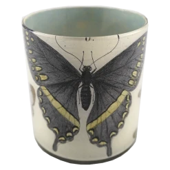 John Derian Decoupage Blue Butterfly