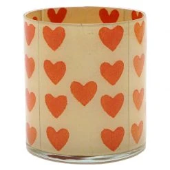 John Derian Painted Hearts Decoupage