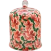 John Derian Decoupage Azalea Dome (15" X 11"D)