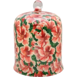 John Derian Decoupage Azalea Dome (15" X 11"D)