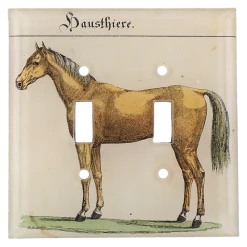 John Derian Golden Horse Decoupage