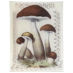 John Derian Decoupage Mushroom With Lace