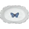John Derian X ADV Dining & Tabletop Dark Blue Butterfly Dish