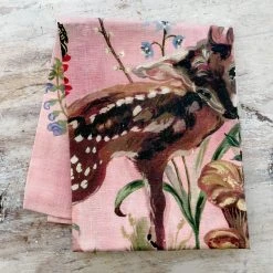 Nathalie Lete Dining & Tabletop Bambi Tea Towel