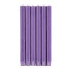 British Colour Standard Candlestick Holders Set Of 6 Candles In Doge Purple