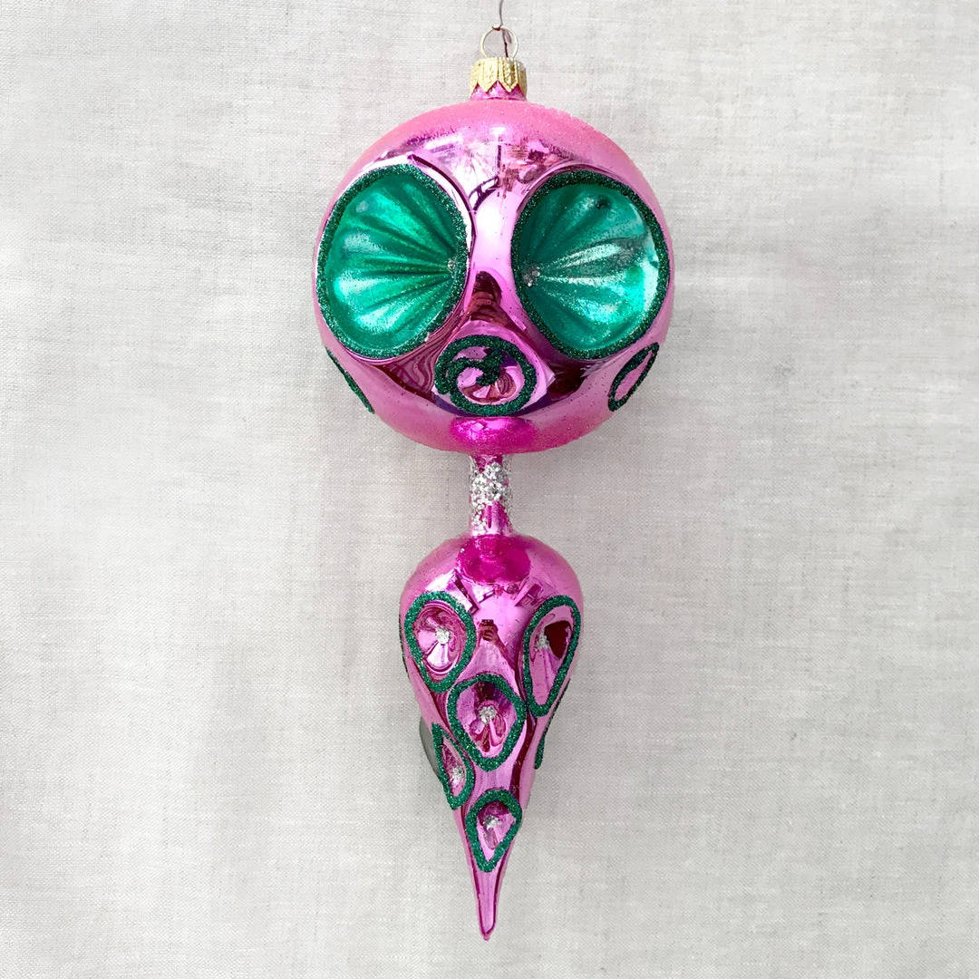 Wiktoria Green & Pink Fantasy Ornament Holiday 4 Wiktoria Green & Pink Fantasy Ornament Holiday