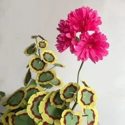 The Green Vase Potted Pink Geranium