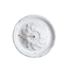 Astier De Villatte Emilie Incense Holder On Saucer