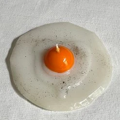 Cereria Introna Uovo Frided Egg Candle Art & Objects