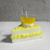 Cereria Introna Torta Limone Lemon Cake Slice Candle