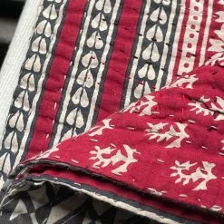 Jeanette Farrier Textiles & Rugs Vintage Sari Throw (JF6203)