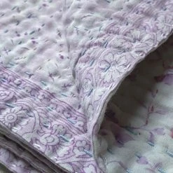 Jeanette Farrier Vintage Sari Baby Blanket (JFB06)