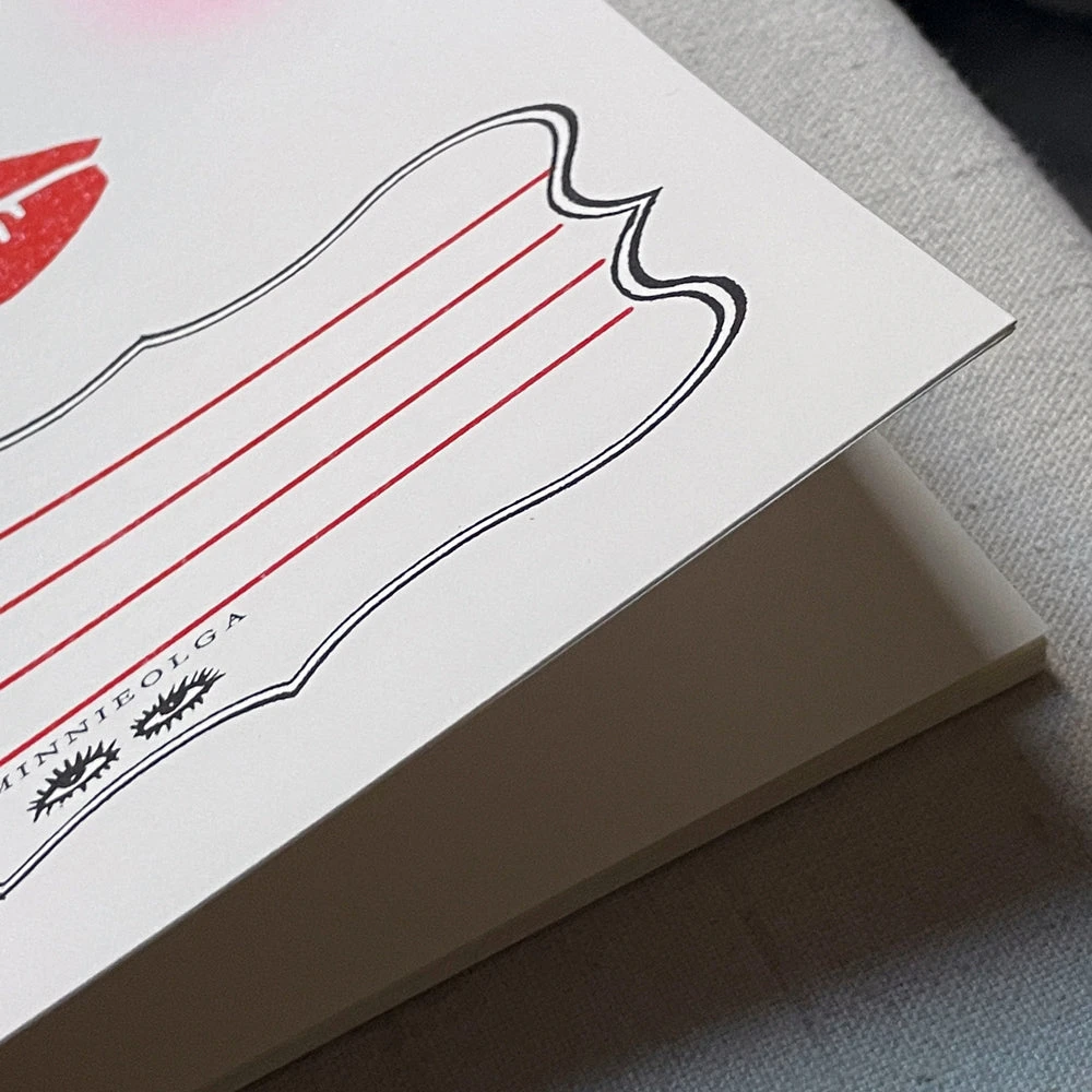 Minnieolga Books & Notebooks Blushy Blinky Notebook 5 Minnieolga Books & Notebooks Blushy Blinky Notebook