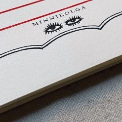 Minnieolga Books & Notebooks Blushy Blinky Notebook 10 Minnieolga Books & Notebooks Blushy Blinky Notebook