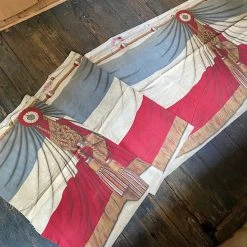 Vintage 19th Century French Bunting Textiles & Rugs