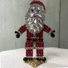 Nostalgie Christbaumschmuck Nostalgic Glass Santa On Stand Holiday