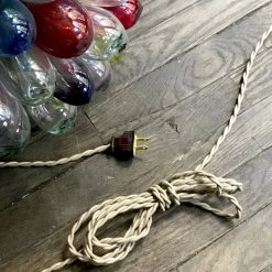 Vintage Lighting Syrian Glass Fixtures