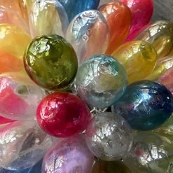 Vintage Lighting Syrian Glass Fixtures