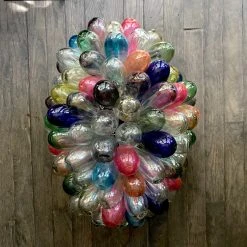 Vintage Lighting Syrian Glass Fixtures