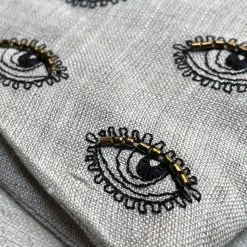 Skippy Cotton Textiles & Rugs Natural Protective Eyes Face Mask