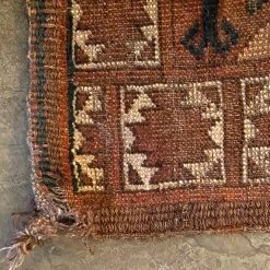 Floor 4’2” X 5’11” Vintage Turkman Rug