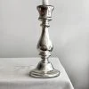 Vintage Candlestick Holders 19th Century Mercury Glass Candlestick