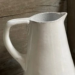Astier De Villatte Dining & Tabletop Small Simple Pitcher 8 Astier De Villatte Dining & Tabletop Small Simple Pitcher