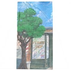 Vintage 20th Century Wizard Of Oz Backdrop - Flower Shop Art & Objects