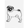 Hugo Guinness Art & Objects Pug Love