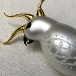 Nostalgic Cockatoo Bird Clip-On Ornament