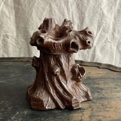 Vintage Dining & Tabletop 19th Century French Majolica Flower Holder