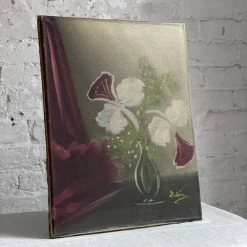 Vintage Mid 20th Century Dutch Floral Still Life