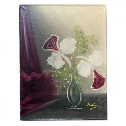 Vintage Mid 20th Century Dutch Floral Still Life