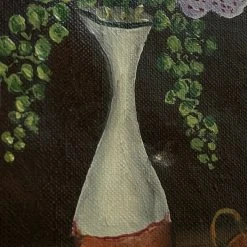 Vintage Art & Objects Mid 20th Century Dutch Floral Still Life