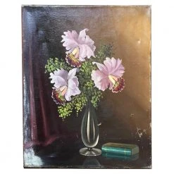 Vintage Mid 20th Century Dutch Floral Still Life