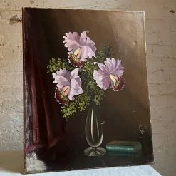Vintage Mid 20th Century Dutch Floral Still Life