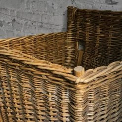 Vintage Antique French Basket Pouches & Totes